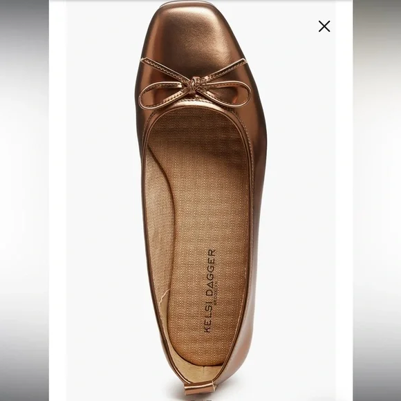 Kelsi Dagger Frankie squared toe ballet flat - Picture 13 of 13